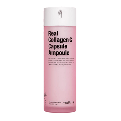 Сыворотка для лица с коллагеном и витамином С Meditime Neo Real Collagen C Capsule Ampoule 33ml