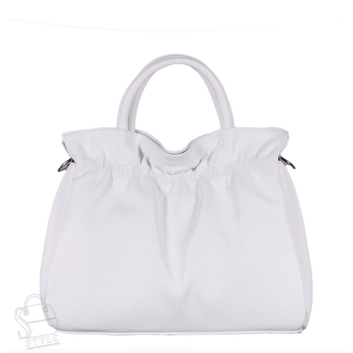 Сумка женская кожаная 8506VG white Vitelli Grassi