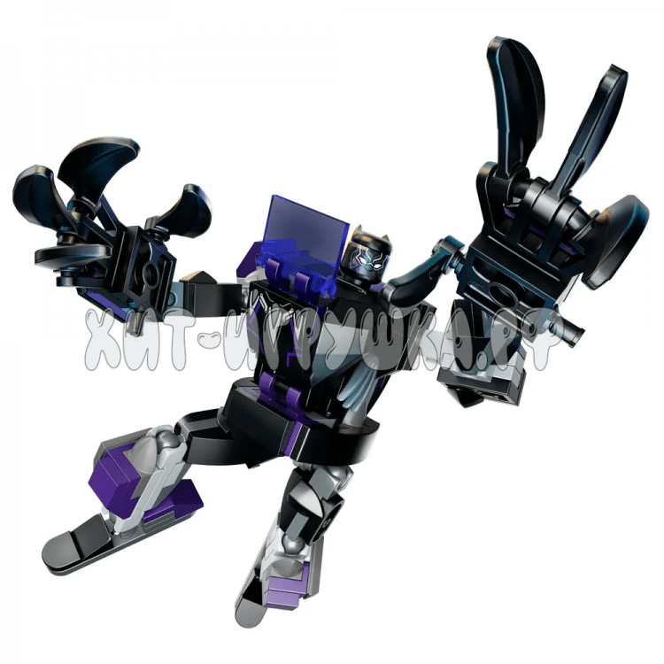 Конструктор Супергерои. Черная Пантера 124+ дет. 1024, 1024