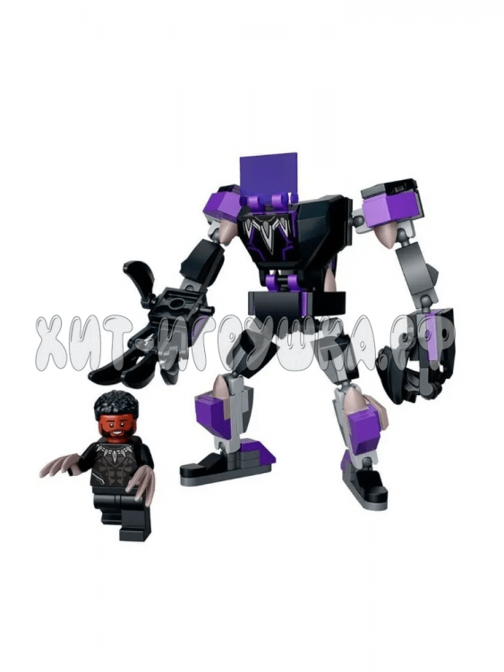 Конструктор Супергерои. Черная Пантера 124+ дет. 1024, 1024