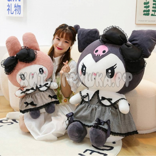 Мягкая игрушка обнимашка аниме Куроми Kuromi Melody 100 см (ВЫБОР ЦВЕТА) QY005-4, QY005-4_pink, QY005-4_black