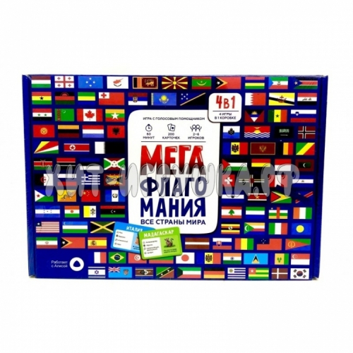 Настольная игра Мегафлагомания 0134R-67, 0134R-67