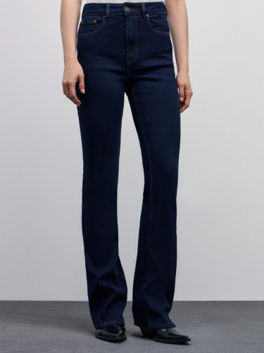 брюки джинсовые женские сырой индиго