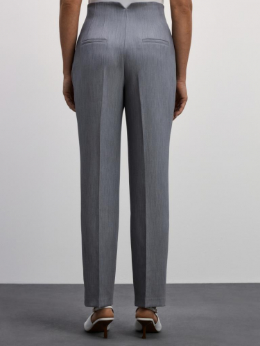 брюки женские светло-серый меланж