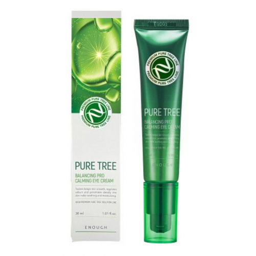 Enough Крем для кожи вокруг глаз с экстрактом чайного дерева / Premium Pure Tree Balancing Pro Calming Eye Cream, 30 мл