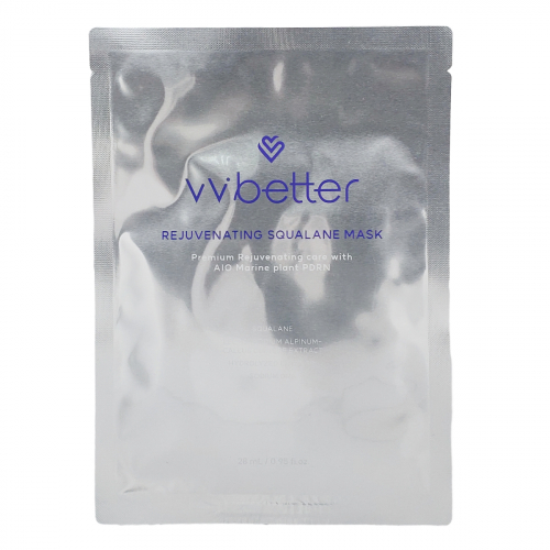 VVbetter Тканевая маска для лица обновляющая / Rejuvenating Squalane Mask, 28 мл