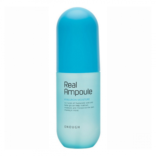 Enough Сыворотка для лица с гиалуроновой кислотой и бета-глюканом / Real Hyaluron Moisture Ampoule, 200 мл