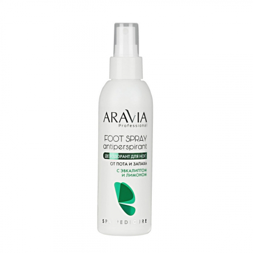 Aravia Дезодорант для ног с эвкалиптом и лимоном / Foot Spray Antiperspirant, 150 мл