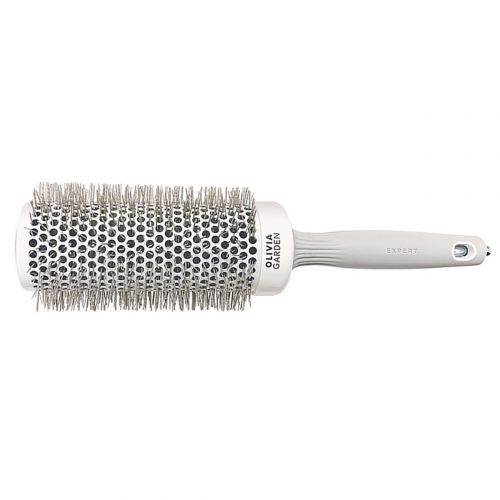 Olivia Garden Термобрашинг для укладки волос / Expert Blowout Speed XL Wavy Bristles White & Grey ID2027/OGBCI55, 55 мм, серый