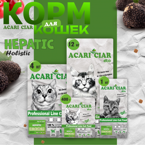 КОРМ VET A CAT VERDE HOLISTIC VEGAN ДЛЯ КОШЕК
