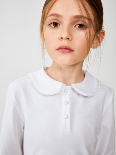Блузка детская для девочек Serafina белый