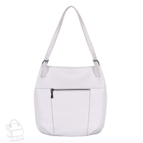 Сумка женская кожаная 99476 white Velina Fabbiano-Safenta