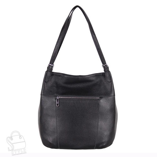 Сумка женская кожаная 99476 black Velina Fabbiano-Safenta