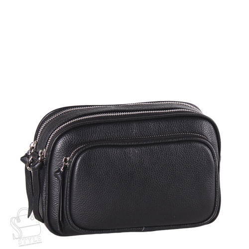 Сумка женская кожаная 8380VG black Vitelli Grassi