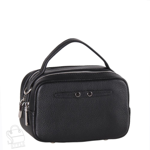 Сумка женская кожаная 91913VG black  Vitelli Grassi
