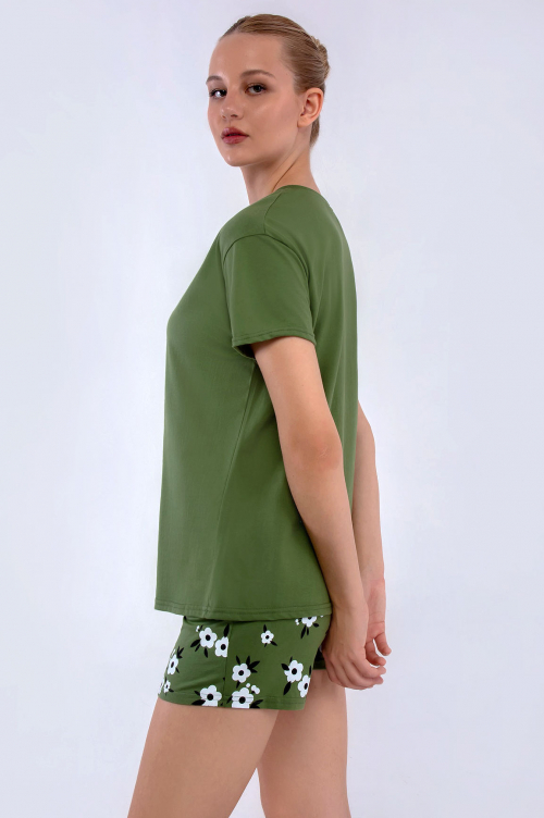 Арт. 9160 Пижама с шортами 42-50 (5 шт)
