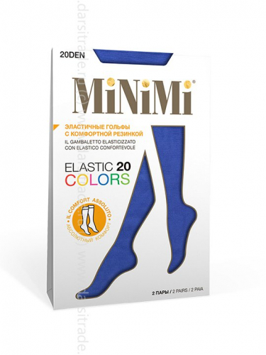 Гольфы женские Elastic Colors 20 MiNiMi Дроп [2 пары]