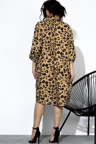 Платье SOVA 11168-Р леопард