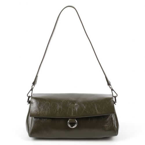 Женская кожаная сумка багет 0048-6