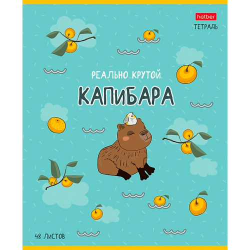 Тетрадь 48 л. А5ф клетка Реально крутой Капибара 48Т5В1 в Нижнем Новгороде