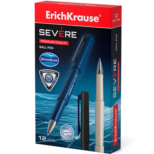 Ручка шарик синий Severe Stick Classic 0.7, Super Glide Technology 48079 /Erich Krause/ в Нижнем Новгороде