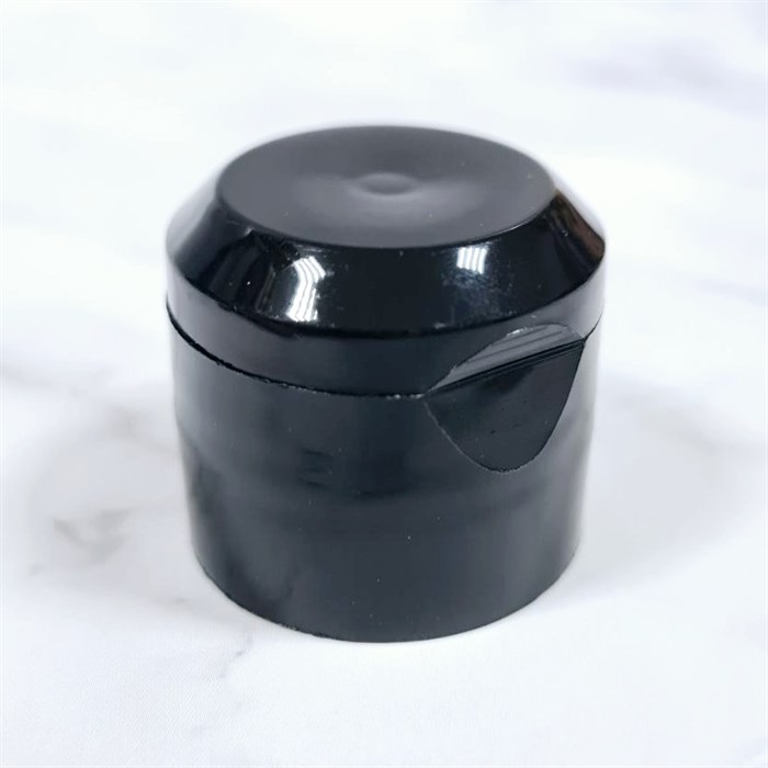 Крышка флип-топ для флаконов черная