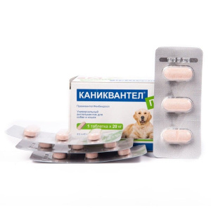 Каниквантел Плюс XL 1 блистер (3 таблетки)