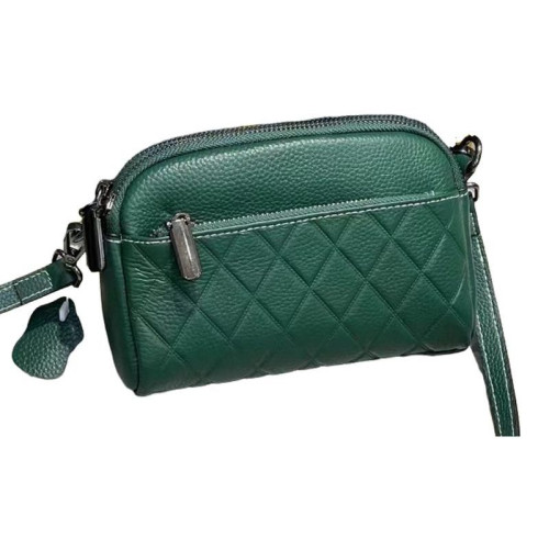 ст. цена1650руб.! Женская кожаная сумка 88329 D GREEN