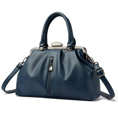 Женская кожаная сумка 3508 BLUE