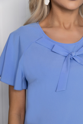 Блуза Сицилия (нежно-голубая) Б10400