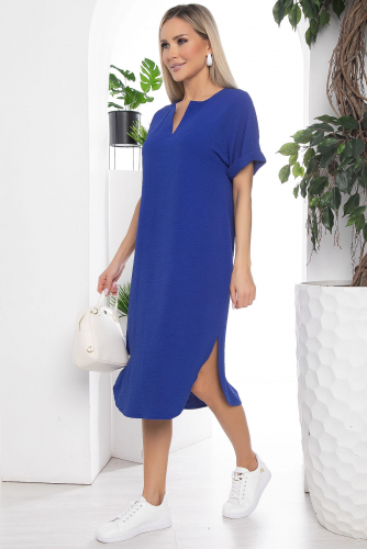 Платье Милан (синее) П10382