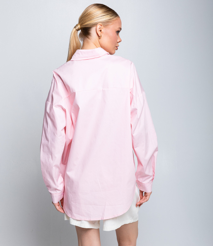 Рубашка #КТ3160 (7), светло-розовый