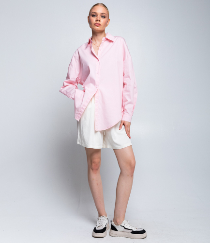 Рубашка #КТ3160 (7), светло-розовый