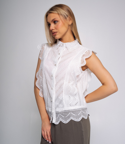 Блуза #КТ2355 (2), белый