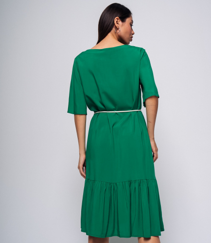 Платье #КТ69012, зелёный