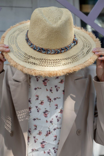 Женская летняя шляпа БАХРОМА