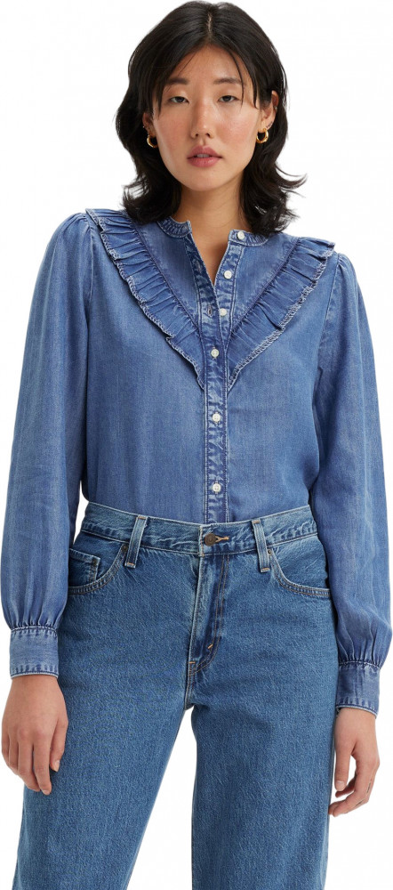 Рубашка женская CARINNA BLOUSE DENIM DARK INDIGO - WORN IN, LEVIS