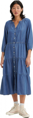 Платье женское CECILE MIDI DRESS MED INDIGO - WORN IN, LEVIS