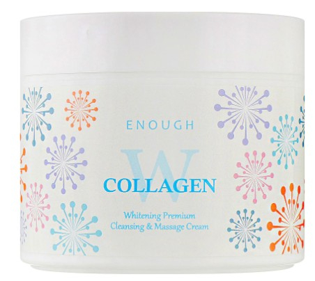 ENOUGH W COLLAGEN WHITENING PREMIUM CLEASING&MASSAGE CREAM Крем массажный осветляющий 300 мл