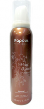 Kapous мусс для укладки волос нормальной фиксации с маслом арганы