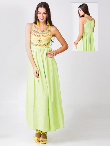 Платье светло-зеленый