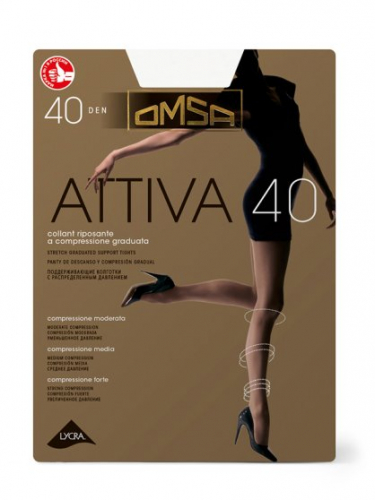 Колготки классические, Omsa, Attiva 40 оптом