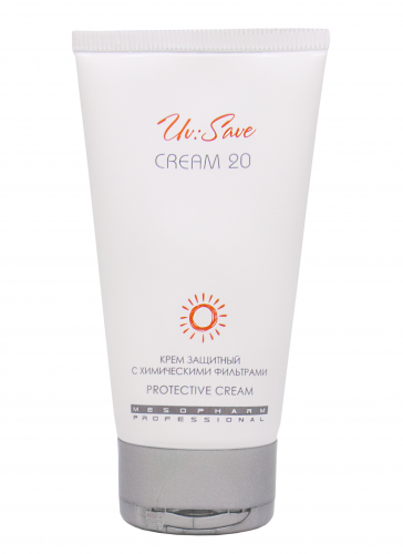 Крем защитный с химическими фильтрами для лица / UV SAVE CREAM 50 мл MESOPHARM