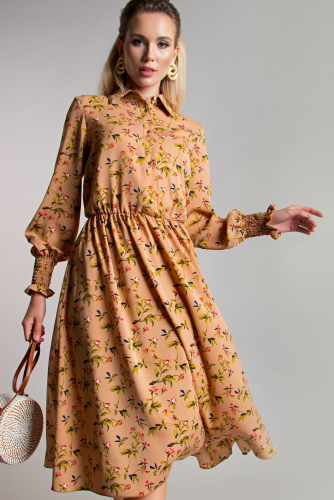 Платье Рафаэлла цвет беж (П-208-5)