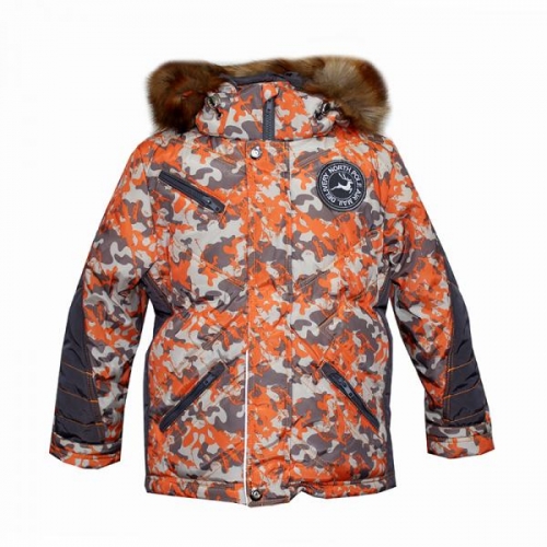 Куртка Аляска оранжевая Tomas