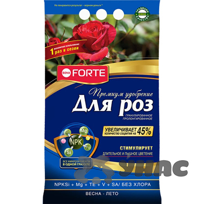 Бона Форте 2,5кг Розы и Пионы с кремнием (BF23010291) х10