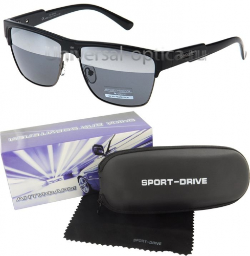680р.   876р.4705-s-PL+AR очки для вод. Sport-drive (+футл.) col. 5-1, линза сер. 