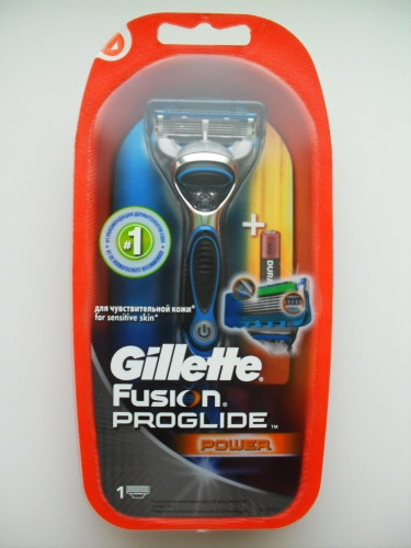 Gillette Fusion PROGLIDE POWER Станок+1 кассета