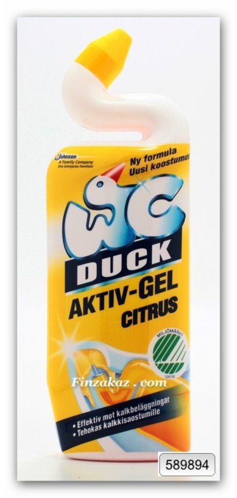 Средство для уборки туалета duck gel дак гель 750 мл