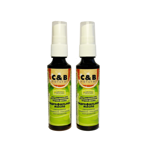 C&B Natural Гидрофильное масло для нормальной, жирной и комбинированной кожи С&B 50 мл
